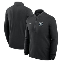 Lightweight Victory Dri-FIT Half-Zip Pullover - Las Vegas Raiders