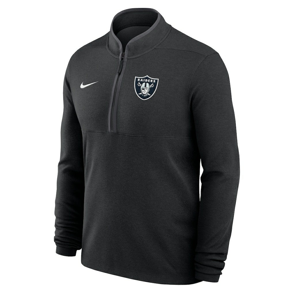 Lightweight Victory Dri-FIT Half-Zip Pullover - Las Vegas Raiders
