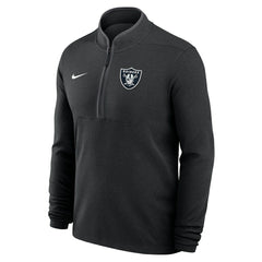 Lightweight Victory Dri-FIT Half-Zip Pullover - Las Vegas Raiders