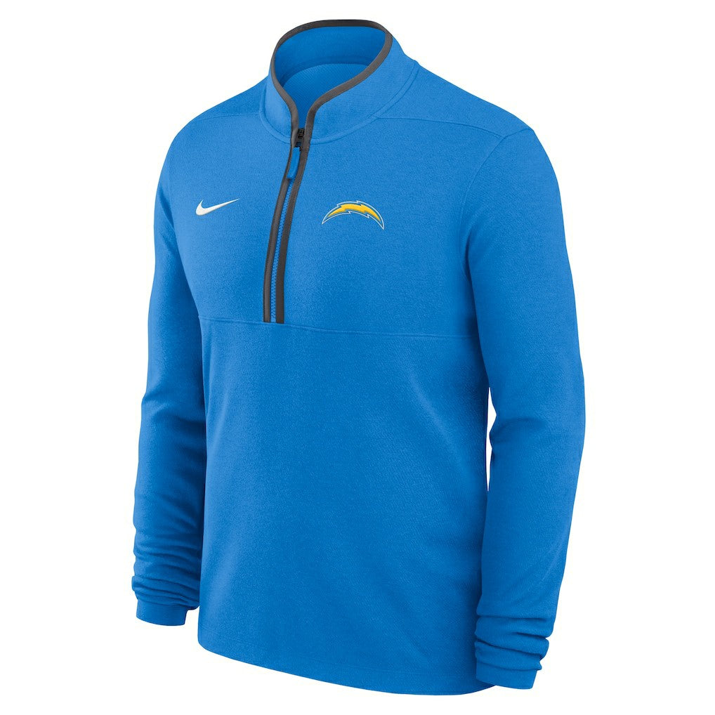 Lightweight Victory Dri-FIT Half-Zip Pullover - Los Angeles Chargers