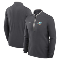 Lightweight Victory Dri-FIT Half-Zip Pullover - Miami Dolphins