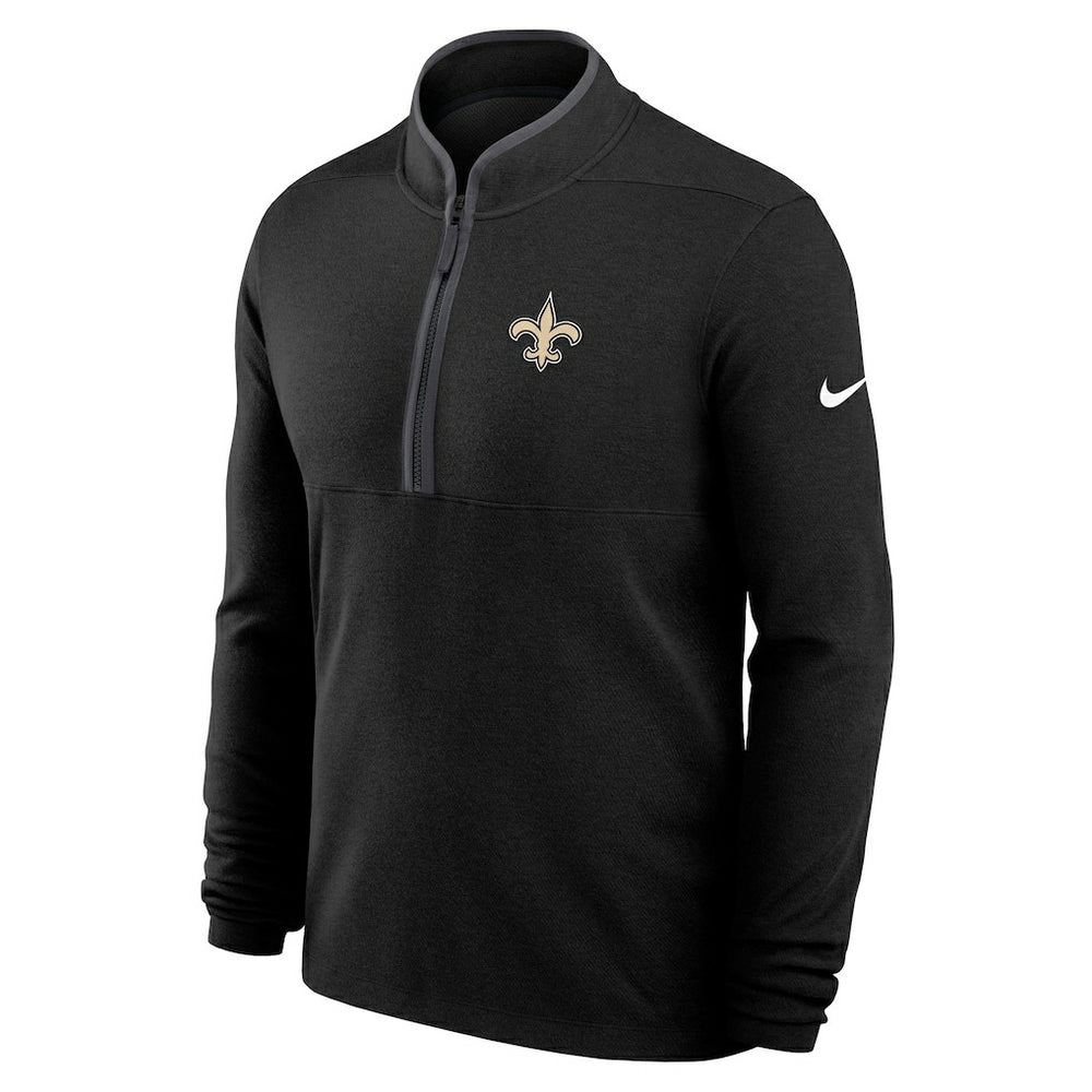Lightweight Victory Dri-FIT Half-Zip Pullover - New Orleans Saints