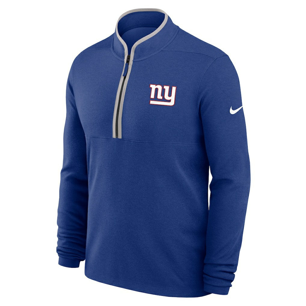 Lightweight Victory Dri-FIT Half-Zip Pullover - New York Giants