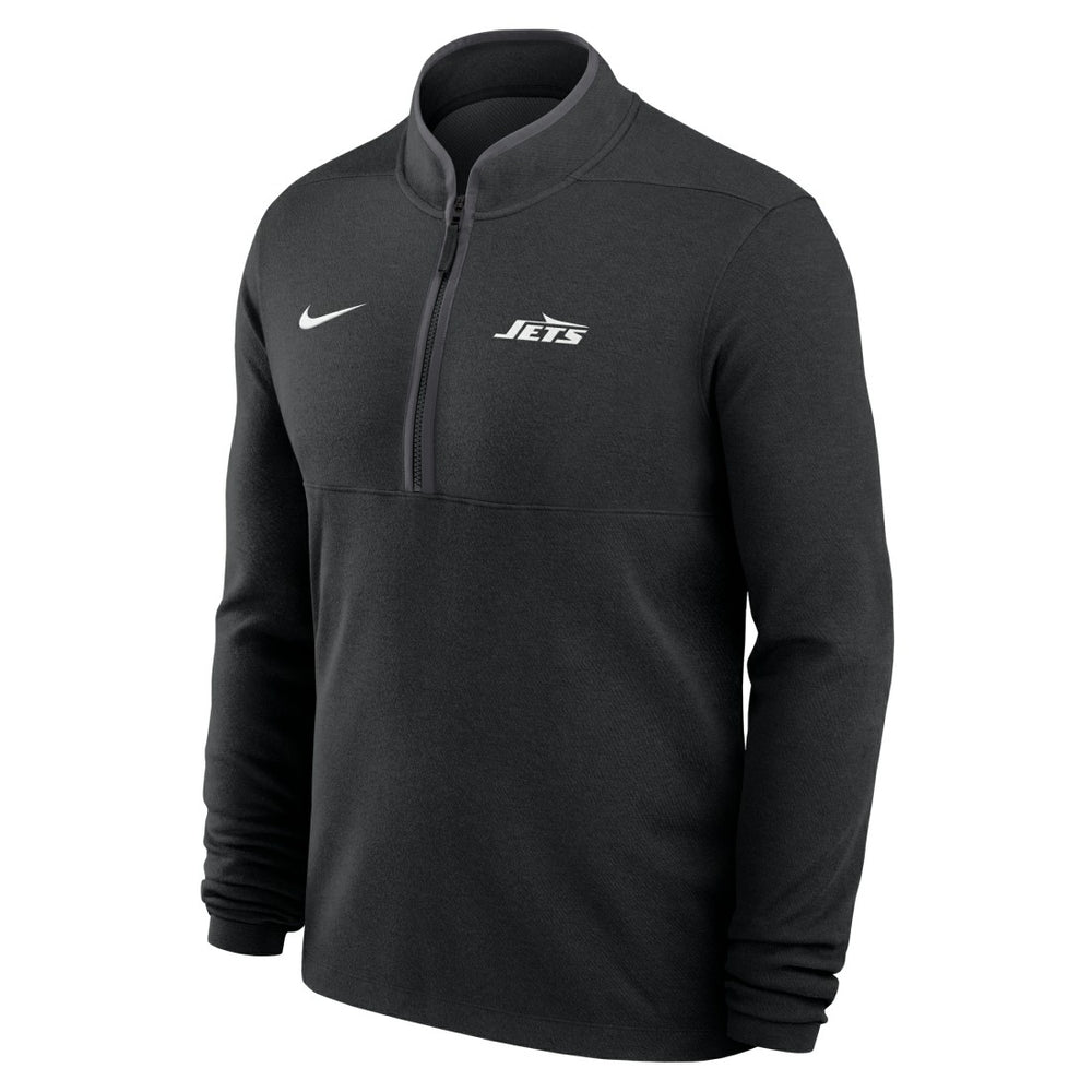 Lightweight Victory Dri-FIT Half-Zip Pullover - New York Jets