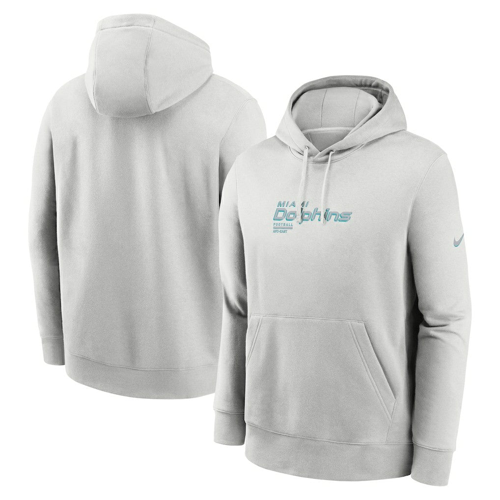 Edge Pack French Terry Club Pullover Hoodie - Miami Dolphins