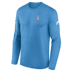 Legend Oilers Throwback Dri-FIT Long Sleeve T-Shirt - Tennessee Titans