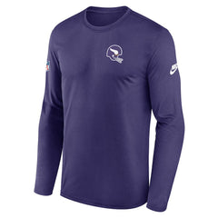 Legend Small Logo Dri-FIT Long Sleeve T-Shirt - Minnesota Vikings