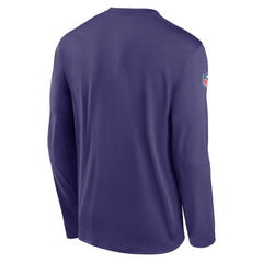 Legend Small Logo Dri-FIT Long Sleeve T-Shirt - Minnesota Vikings