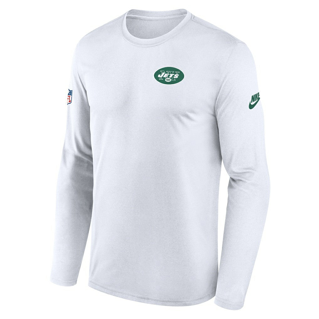 Legend Small Logo Dri-FIT Long Sleeve T-Shirt - New York Jets