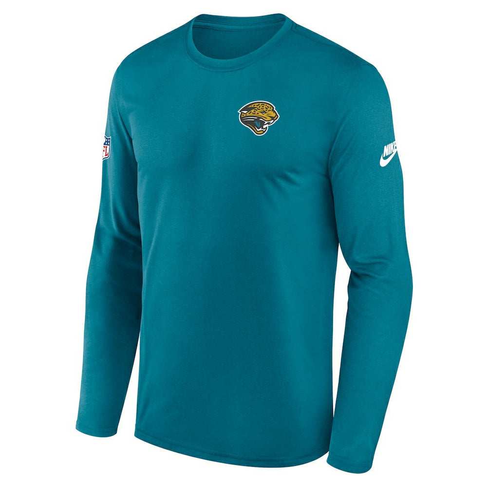 Legend Small Logo Dri-FIT Long Sleeve T-Shirt - Jacksonville Jaguars