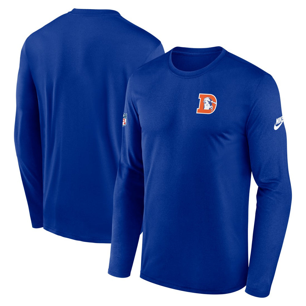 Legend Small Logo Dri-FIT Long Sleeve T-Shirt - Denver Broncos