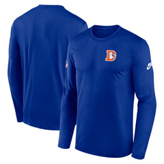 Legend Small Logo Dri-FIT Long Sleeve T-Shirt - Denver Broncos