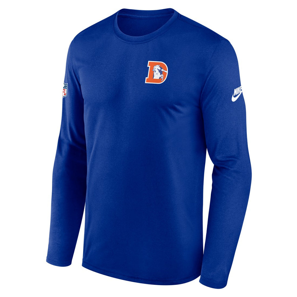 Legend Small Logo Dri-FIT Long Sleeve T-Shirt - Denver Broncos