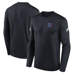 Legend Small Logo Dri-FIT Long Sleeve T-Shirt - Houston Texans