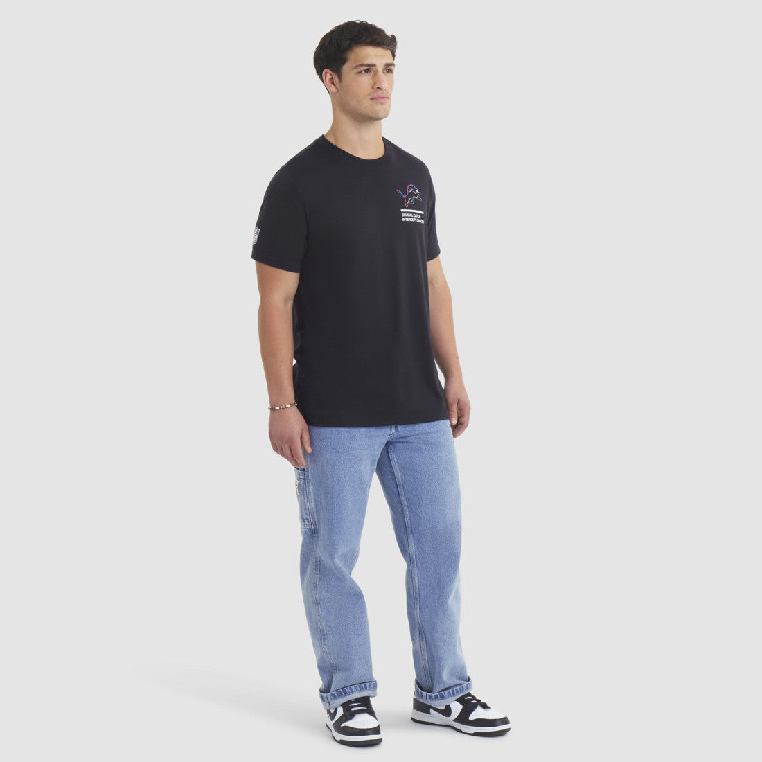 2025 NFL Crucial Catch Tri-Blend Dri-FIT T-Shirt - Detroit Lions