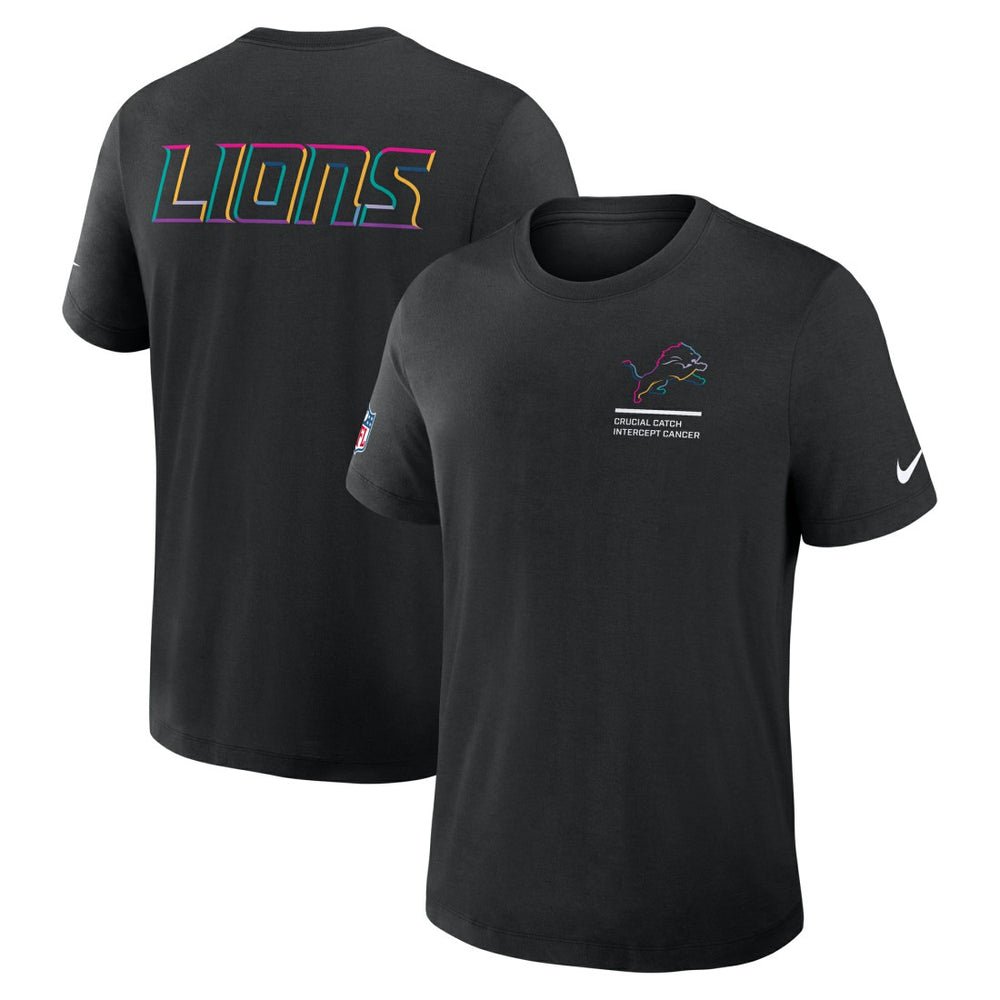2025 NFL Crucial Catch Tri-Blend Dri-FIT T-Shirt - Detroit Lions