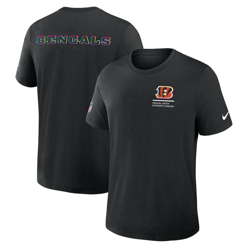 2025 NFL Crucial Catch Tri-Blend Dri-FIT T-Shirt - Cincinnati Bengals
