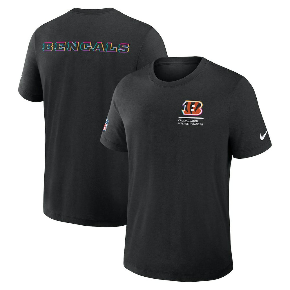 2025 NFL Crucial Catch Tri-Blend Dri-FIT T-Shirt - Cincinnati Bengals