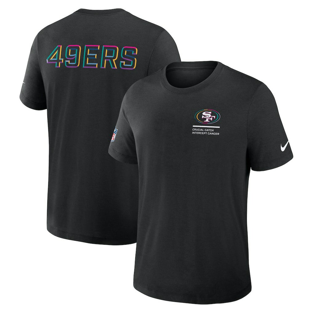 2025 NFL Crucial Catch Tri-Blend Dri-FIT T-Shirt - San Francisco 49ers
