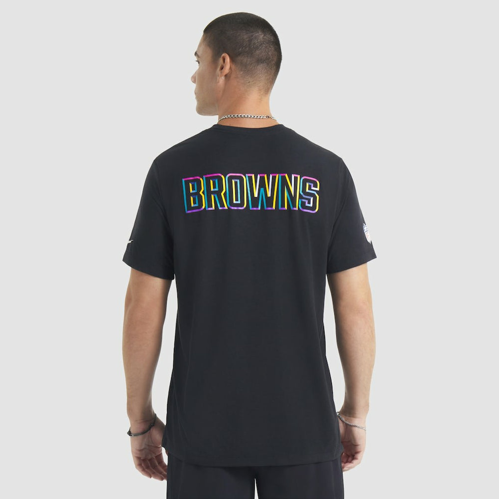 2025 NFL Crucial Catch Tri-Blend Dri-FIT T-Shirt - Cleveland Browns