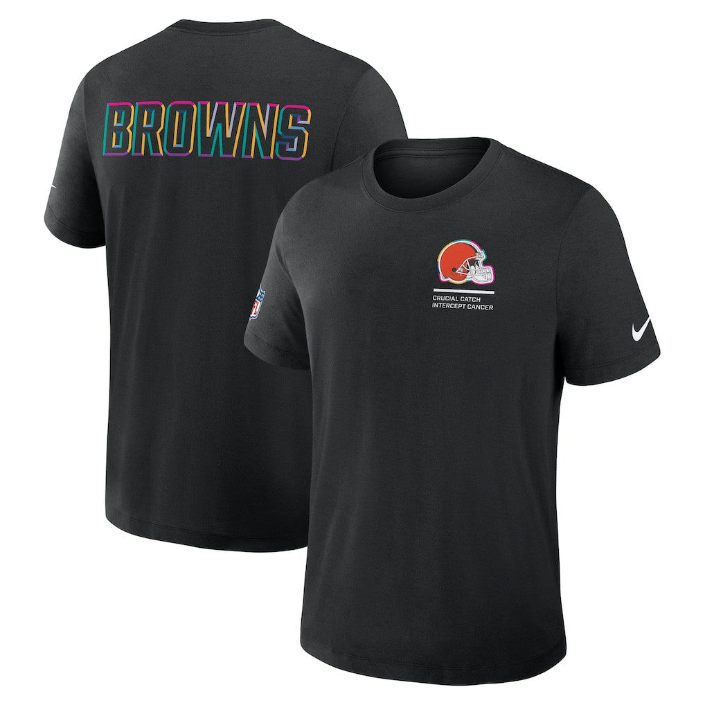 2025 NFL Crucial Catch Tri-Blend Dri-FIT T-Shirt - Cleveland Browns