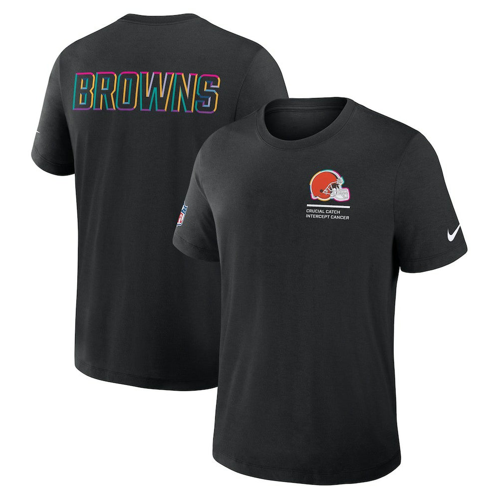 2025 NFL Crucial Catch Tri-Blend Dri-FIT T-Shirt - Cleveland Browns