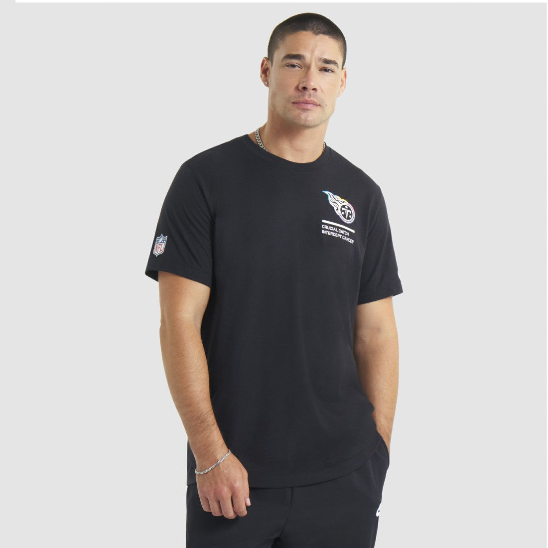2025 NFL Crucial Catch Tri-Blend Dri-FIT T-Shirt - Tennessee Titans