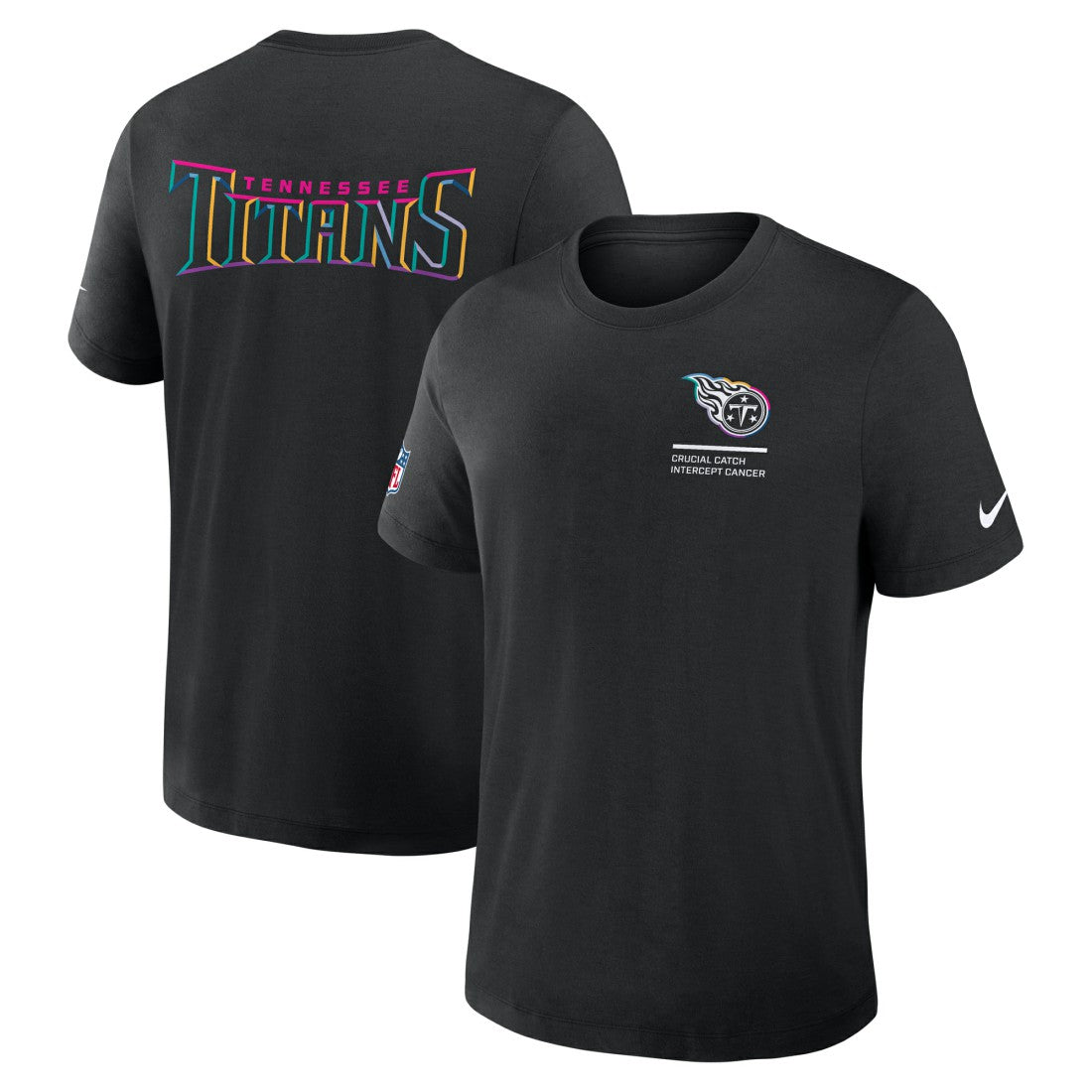 2025 NFL Crucial Catch Tri-Blend Dri-FIT T-Shirt - Tennessee Titans