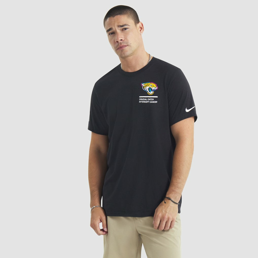2025 NFL Crucial Catch Tri-Blend Dri-FIT T-Shirt - Jacksonville Jaguars