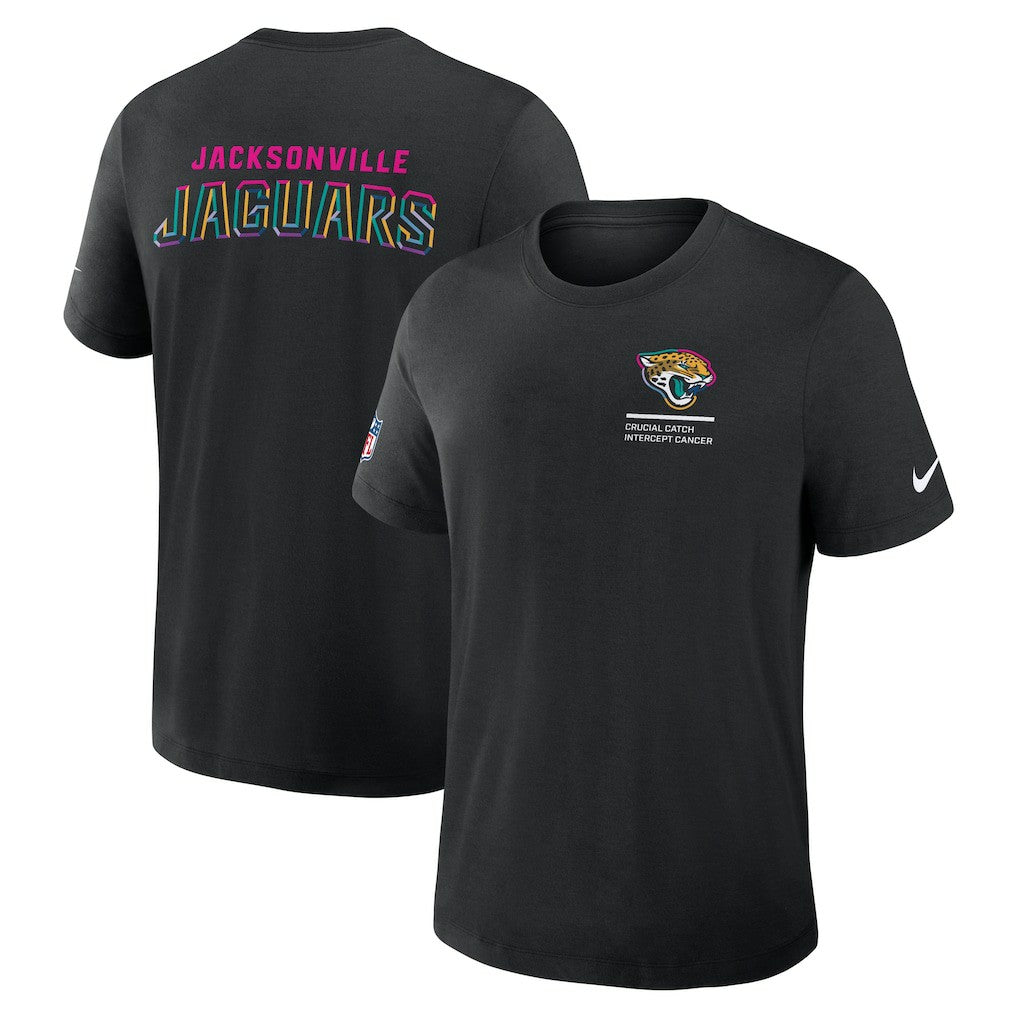 2025 NFL Crucial Catch Tri-Blend Dri-FIT T-Shirt - Jacksonville Jaguars