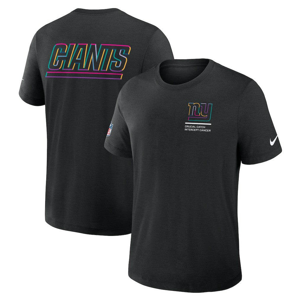 2025 NFL Crucial Catch Tri-Blend Dri-FIT T-Shirt - New York Giants