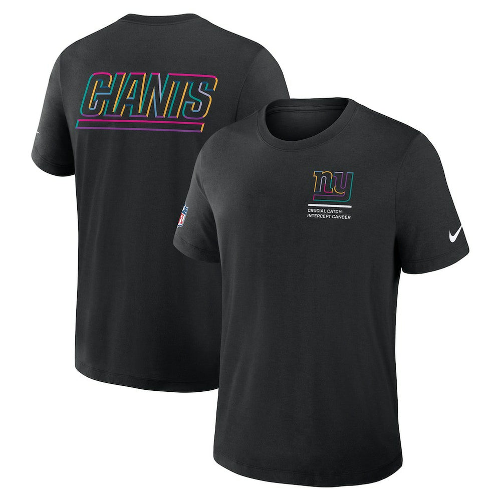 2025 NFL Crucial Catch Tri-Blend Dri-FIT T-Shirt - New York Giants