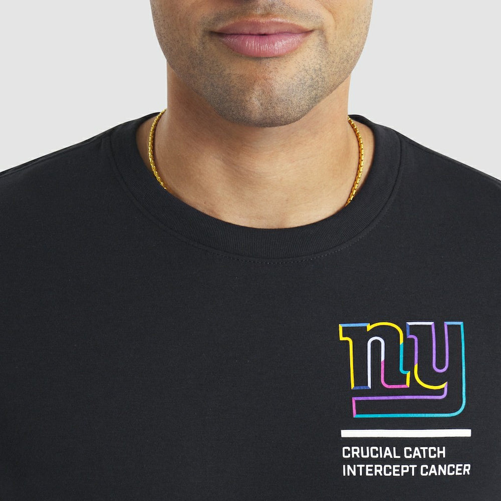 2025 NFL Crucial Catch Tri-Blend Dri-FIT T-Shirt - New York Giants