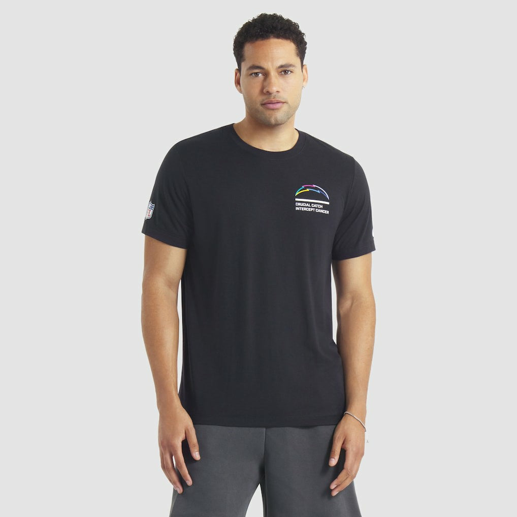 2025 NFL Crucial Catch Tri-Blend Dri-FIT T-Shirt - Los Angeles Chargers