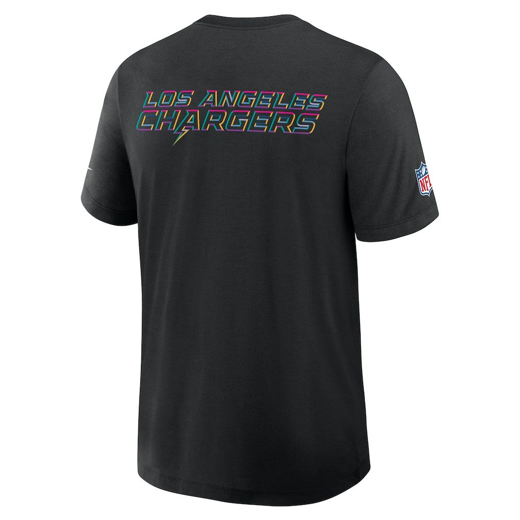 2025 NFL Crucial Catch Tri-Blend Dri-FIT T-Shirt - Los Angeles Chargers