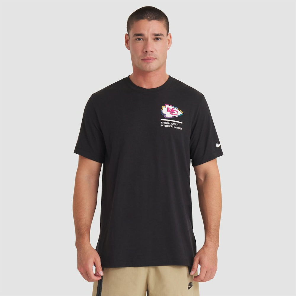 2025 NFL Crucial Catch Tri-Blend Dri-FIT T-Shirt - Kansas City Chiefs