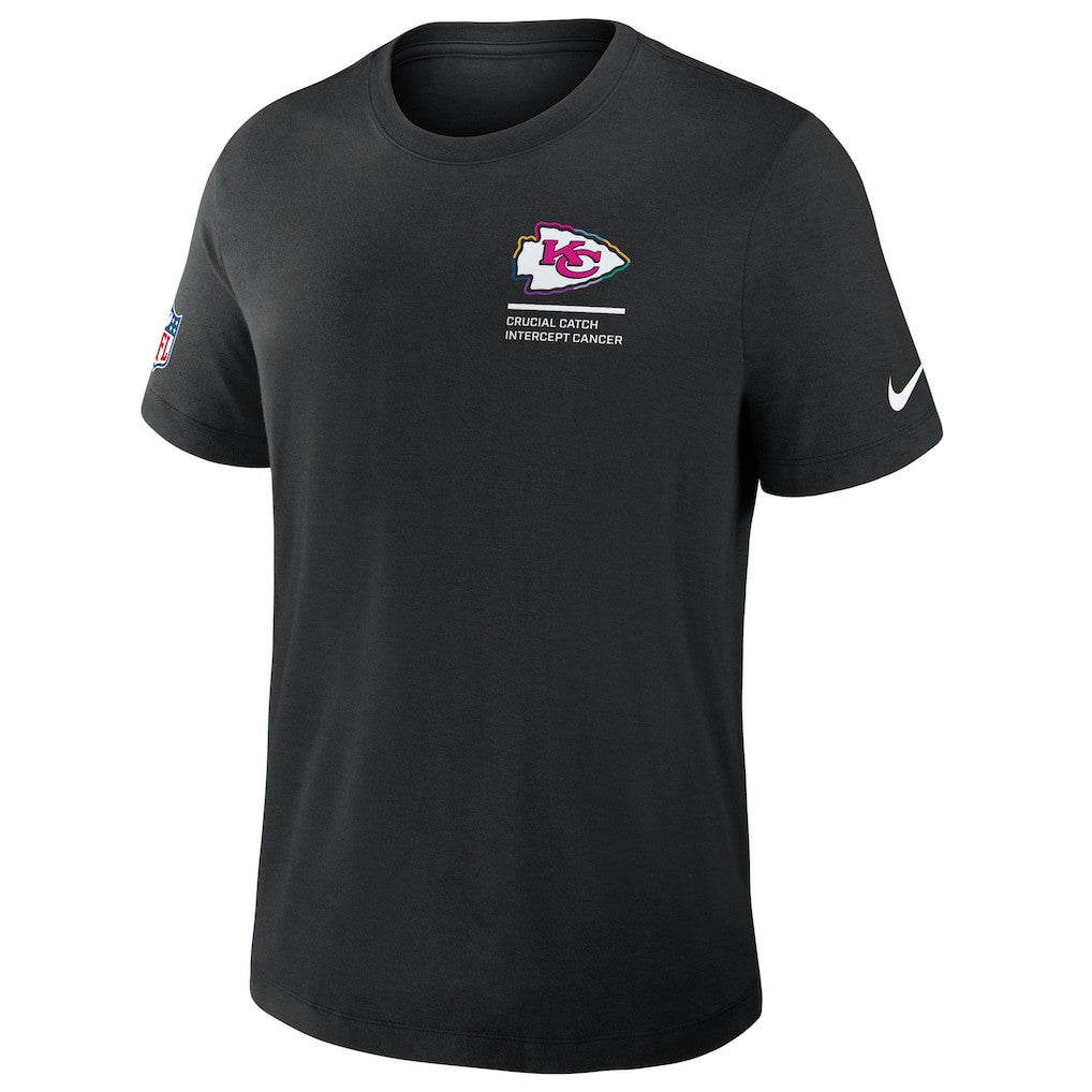 2025 NFL Crucial Catch Tri-Blend Dri-FIT T-Shirt - Kansas City Chiefs