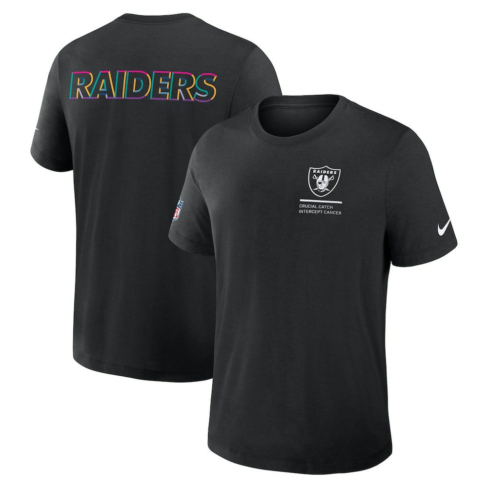 2025 NFL Crucial Catch Tri-Blend Dri-FIT T-Shirt - Las Vegas Raiders