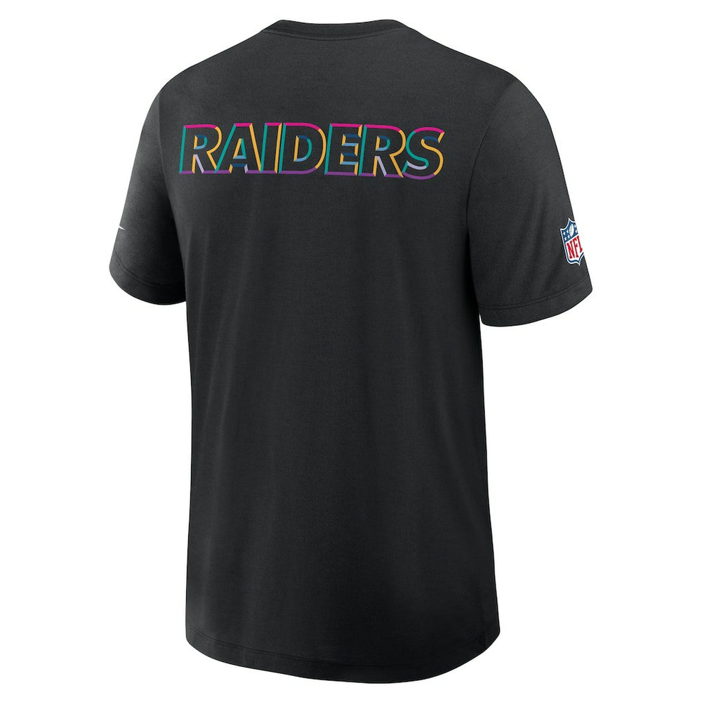 2025 NFL Crucial Catch Tri-Blend Dri-FIT T-Shirt - Las Vegas Raiders