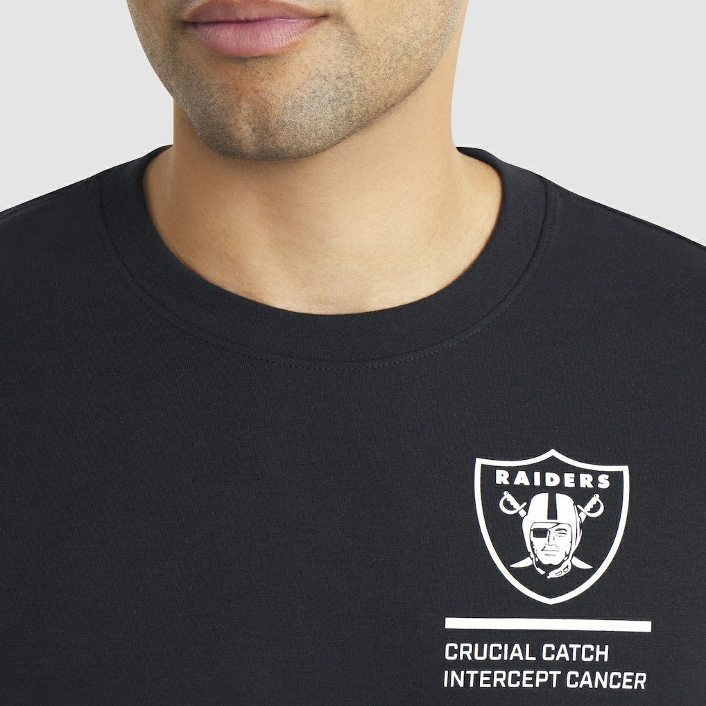 2025 NFL Crucial Catch Tri-Blend Dri-FIT T-Shirt - Las Vegas Raiders