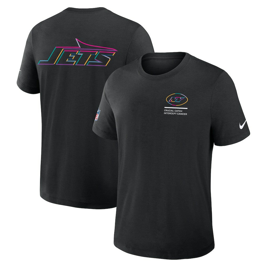2025 NFL Crucial Catch Tri-Blend Dri-FIT T-Shirt - New York Jets