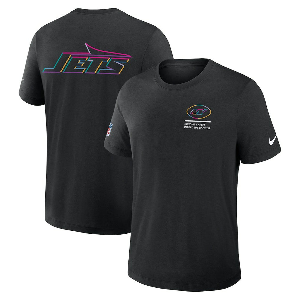 2025 NFL Crucial Catch Tri-Blend Dri-FIT T-Shirt - New York Jets