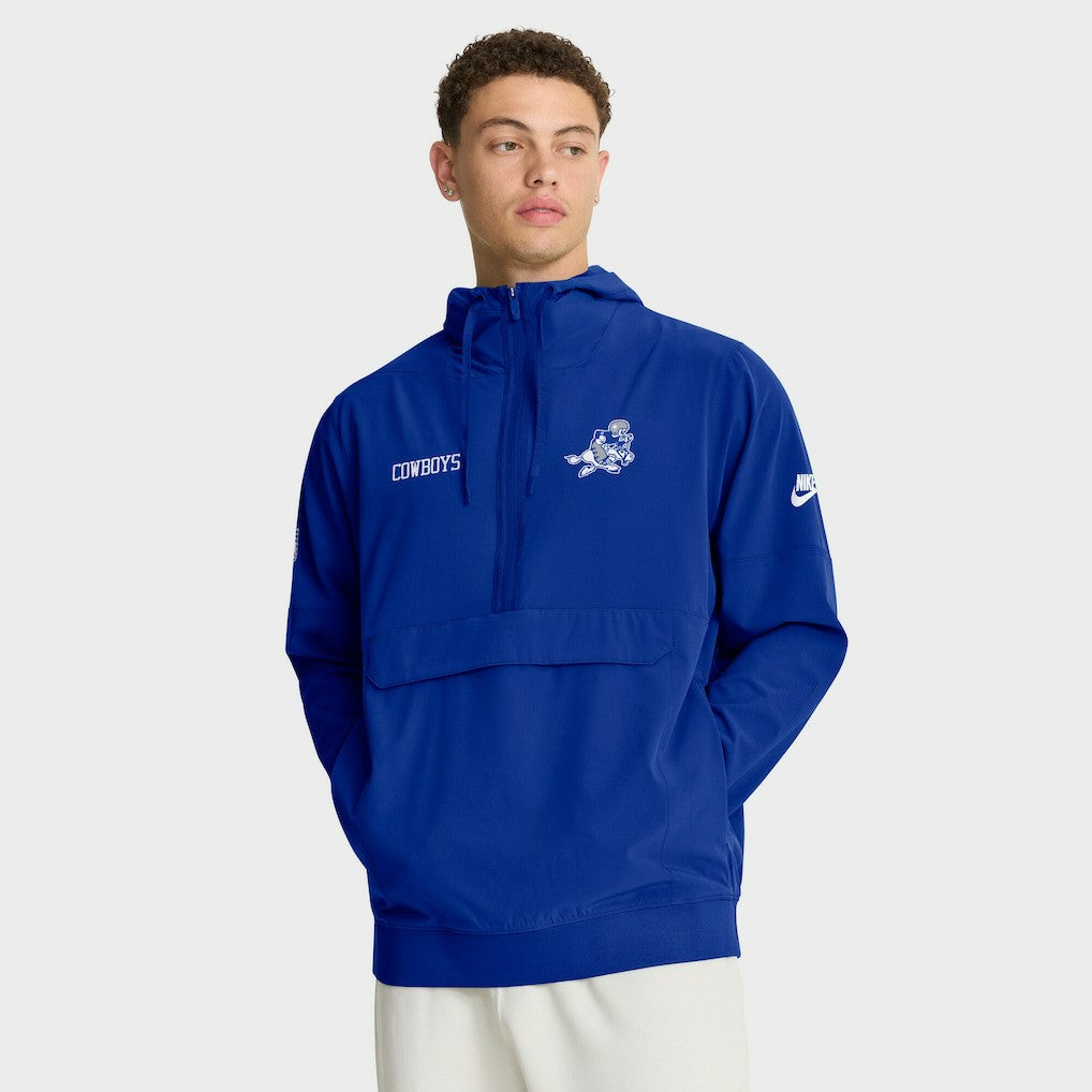 Sideline Alt Pack Anorak Half-Zip Hoodie Jacket - Dallas Cowboys