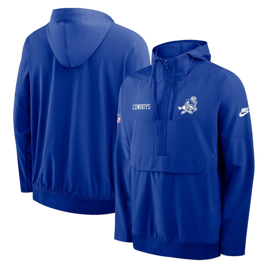 Sideline Alt Pack Anorak Half-Zip Hoodie Jacket - Dallas Cowboys