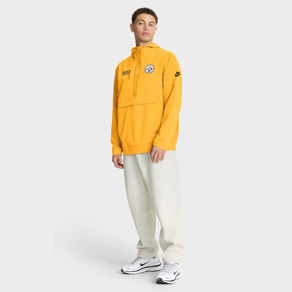 1933 Sideline Alt Pack Anorak Half-Zip Hoodie Jacket - Pittsburgh Steelers
