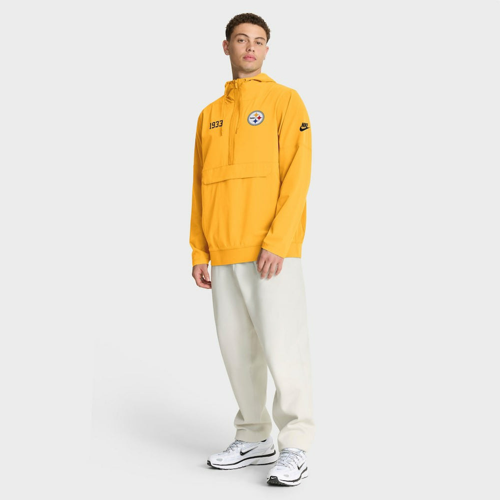 1933 Sideline Alt Pack Anorak Half-Zip Hoodie Jacket - Pittsburgh Steelers