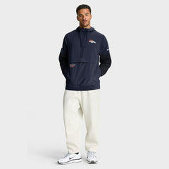 Sideline Anorak Half-Zip Hoodie Jacket - Denver Broncos