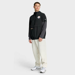 Sideline Anorak Half-Zip Hoodie Jacket - Pittsburgh Steelers