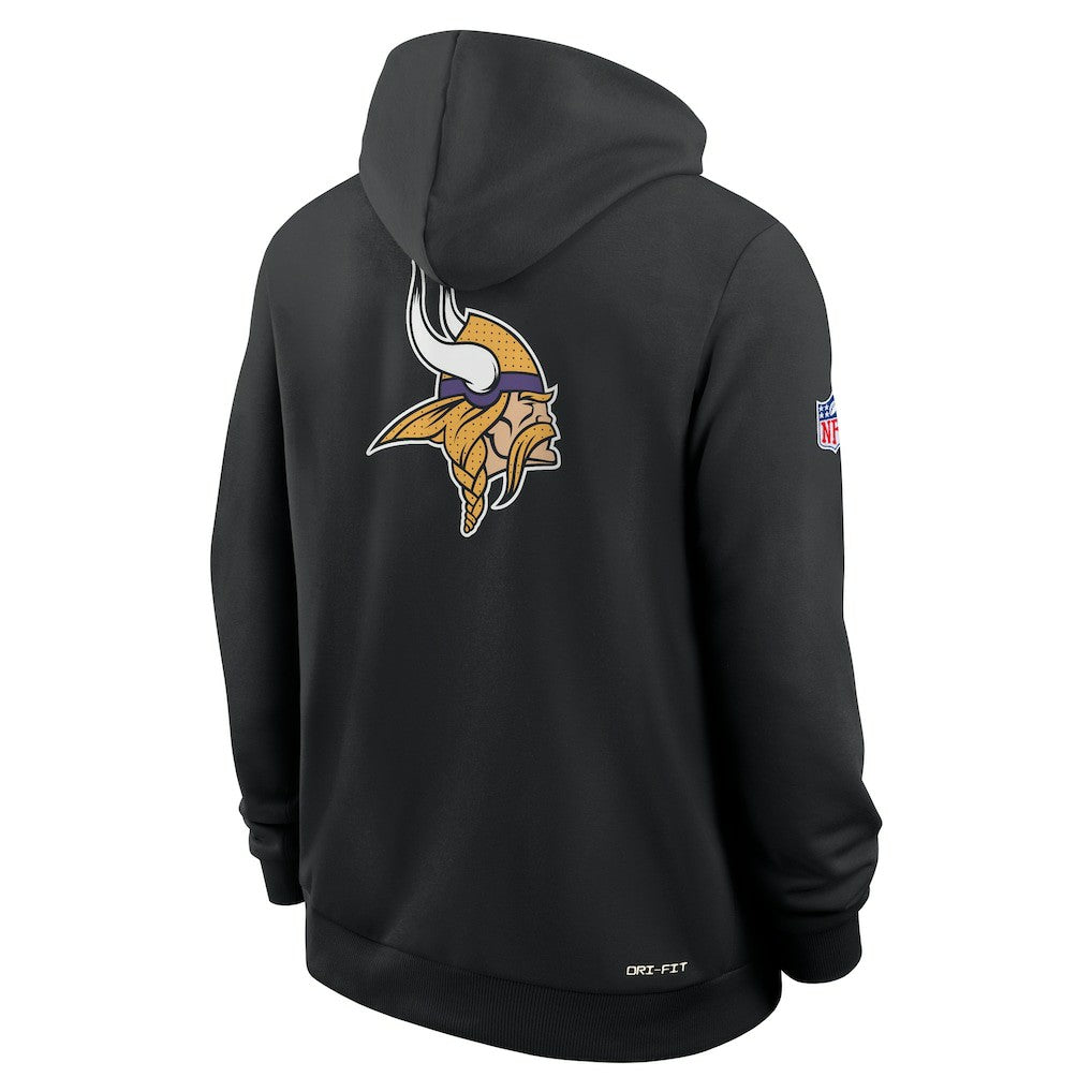 Sideline Standard Issue Utility Player Dri-FIT Full-Zip Hoodie - Minnesota Vikings