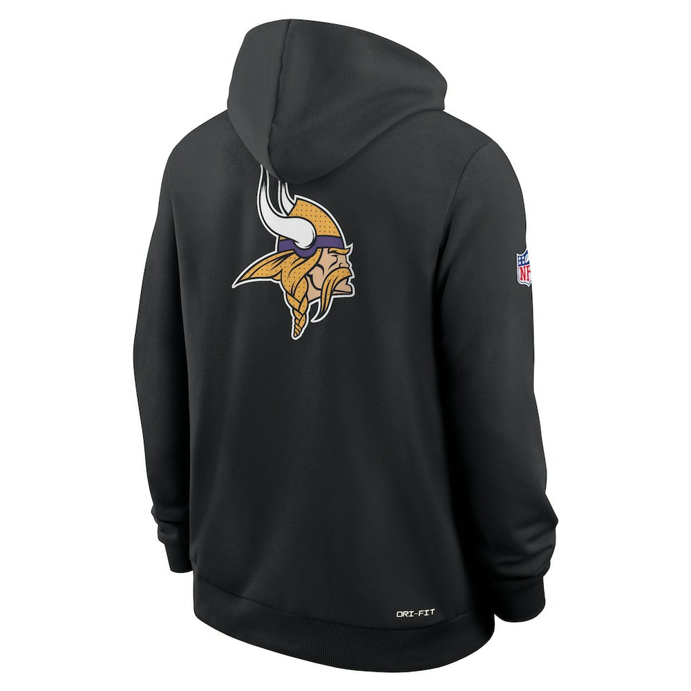 Sideline Standard Issue Utility Player Dri-FIT Full-Zip Hoodie - Minnesota Vikings